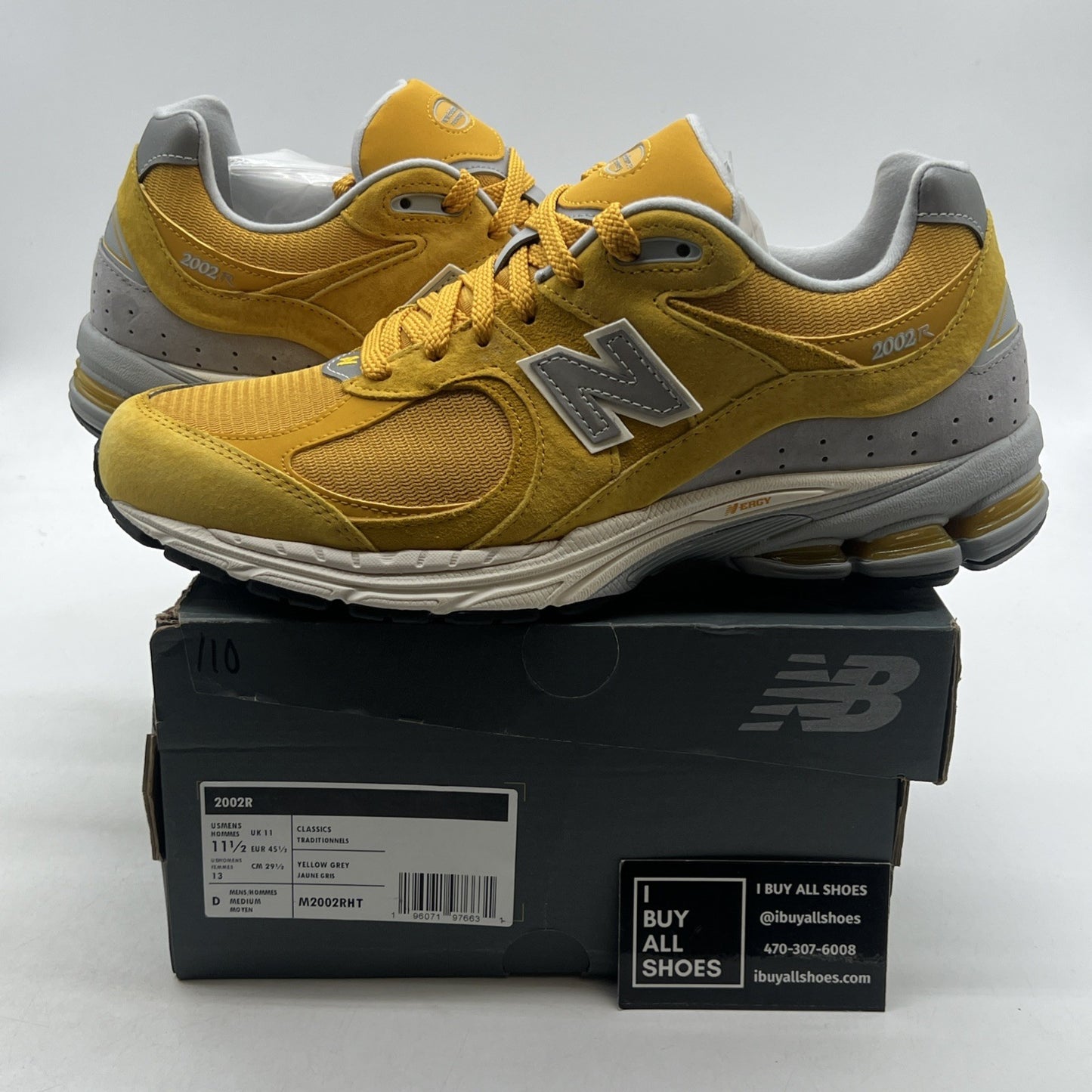 Size 11.5 - New Balance 2002R Egg yolk (M2002RHT)