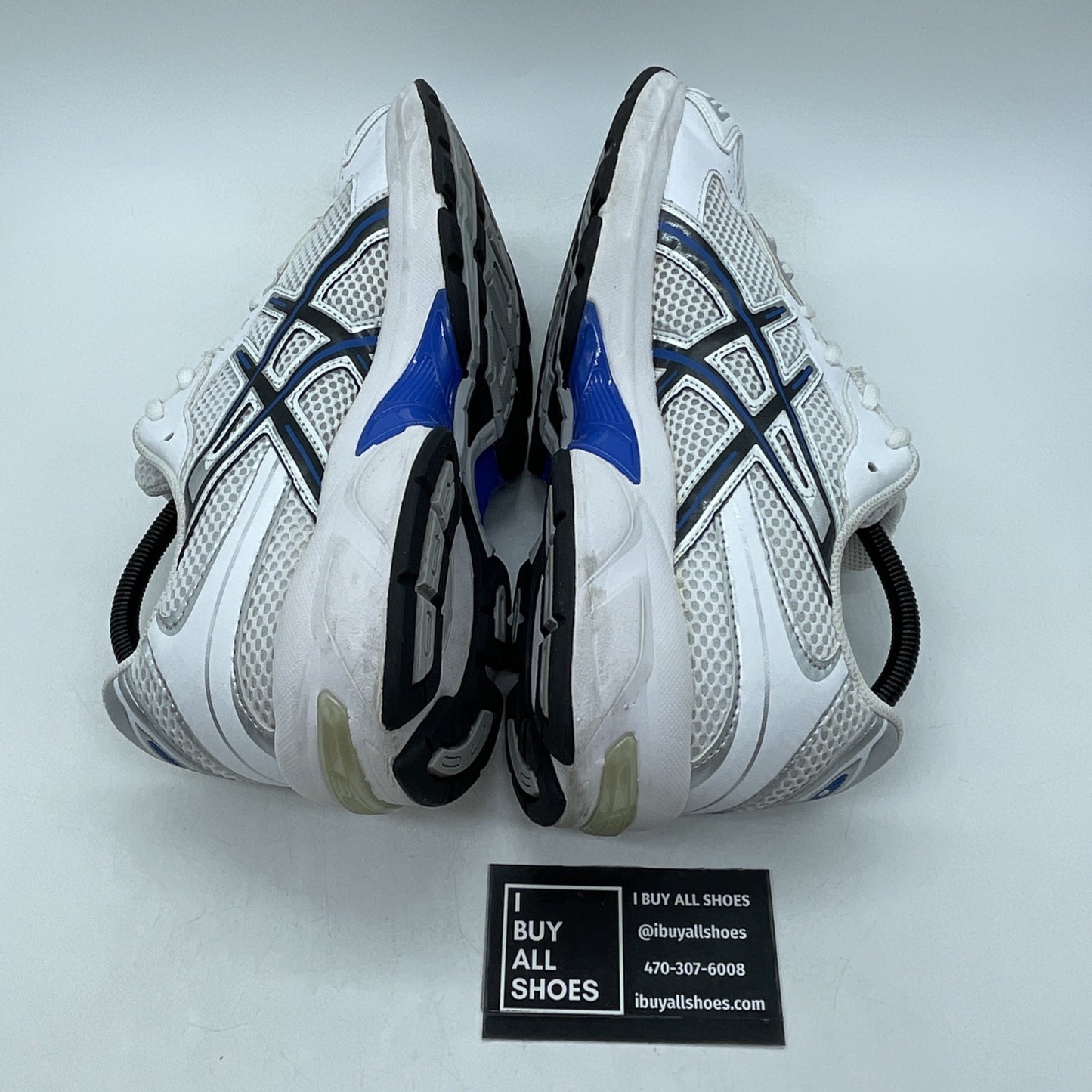 Size 9.5 - ASICS Gel 1130 White Tuna Blue (1201A256)