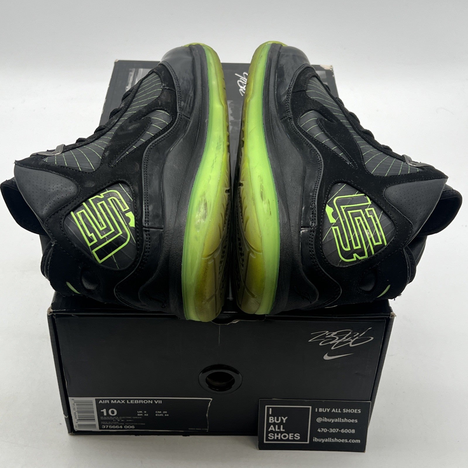 Size 10 - Nike Air Max LeBron 7 Dunkman (375664-006)