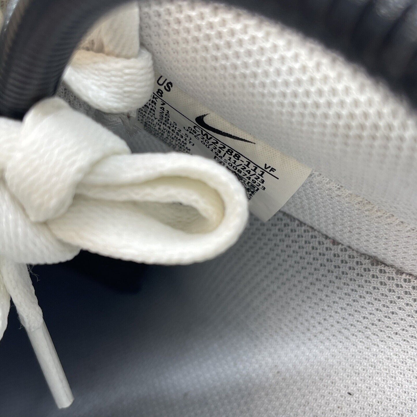 Size 8 - Nike Air Force 1 '07 Low Triple White Leather Suede (CW2288-111)