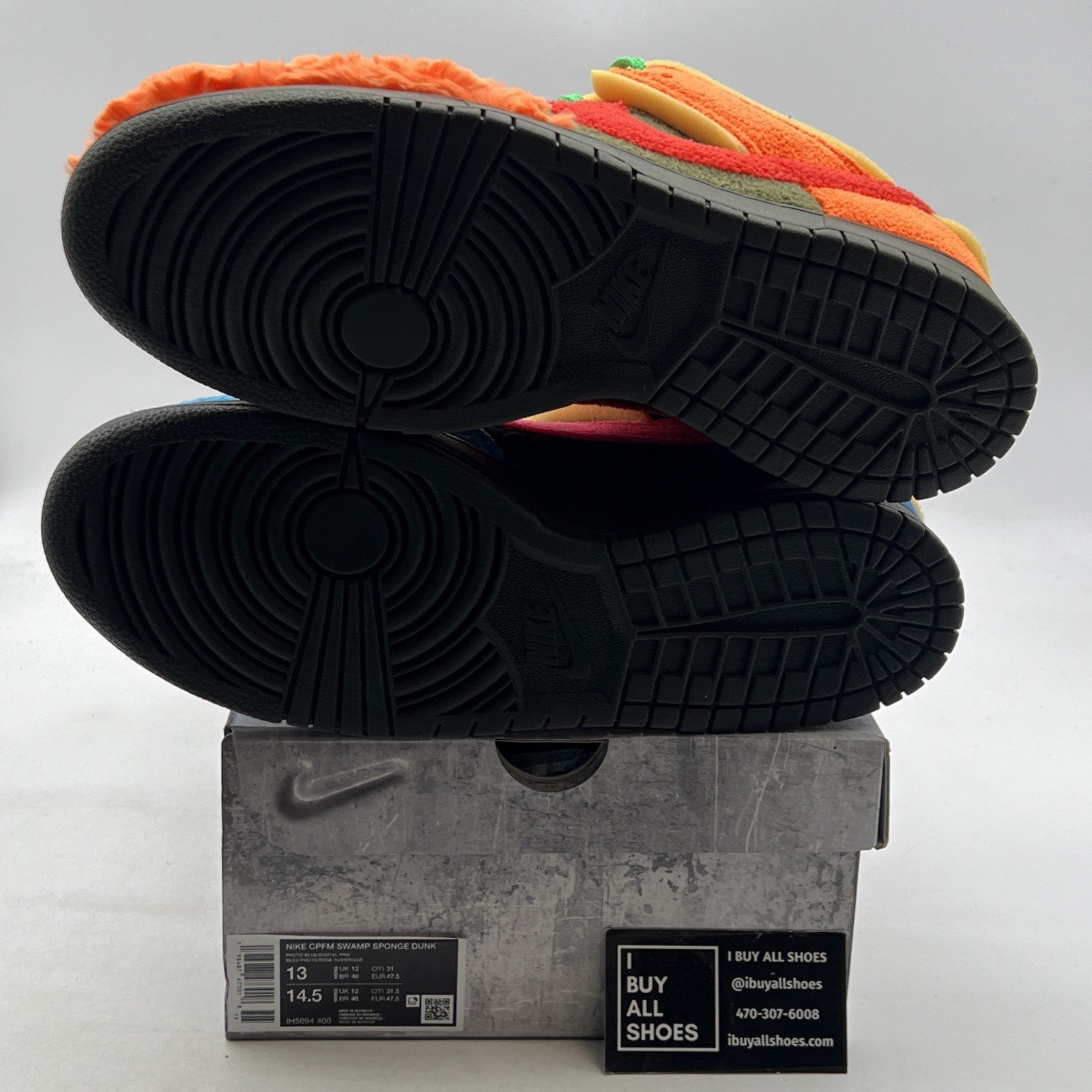 Size 13 - Cactus Plant Flea Market x Nike Dunk Low Swamp Sponge Pack - Photo