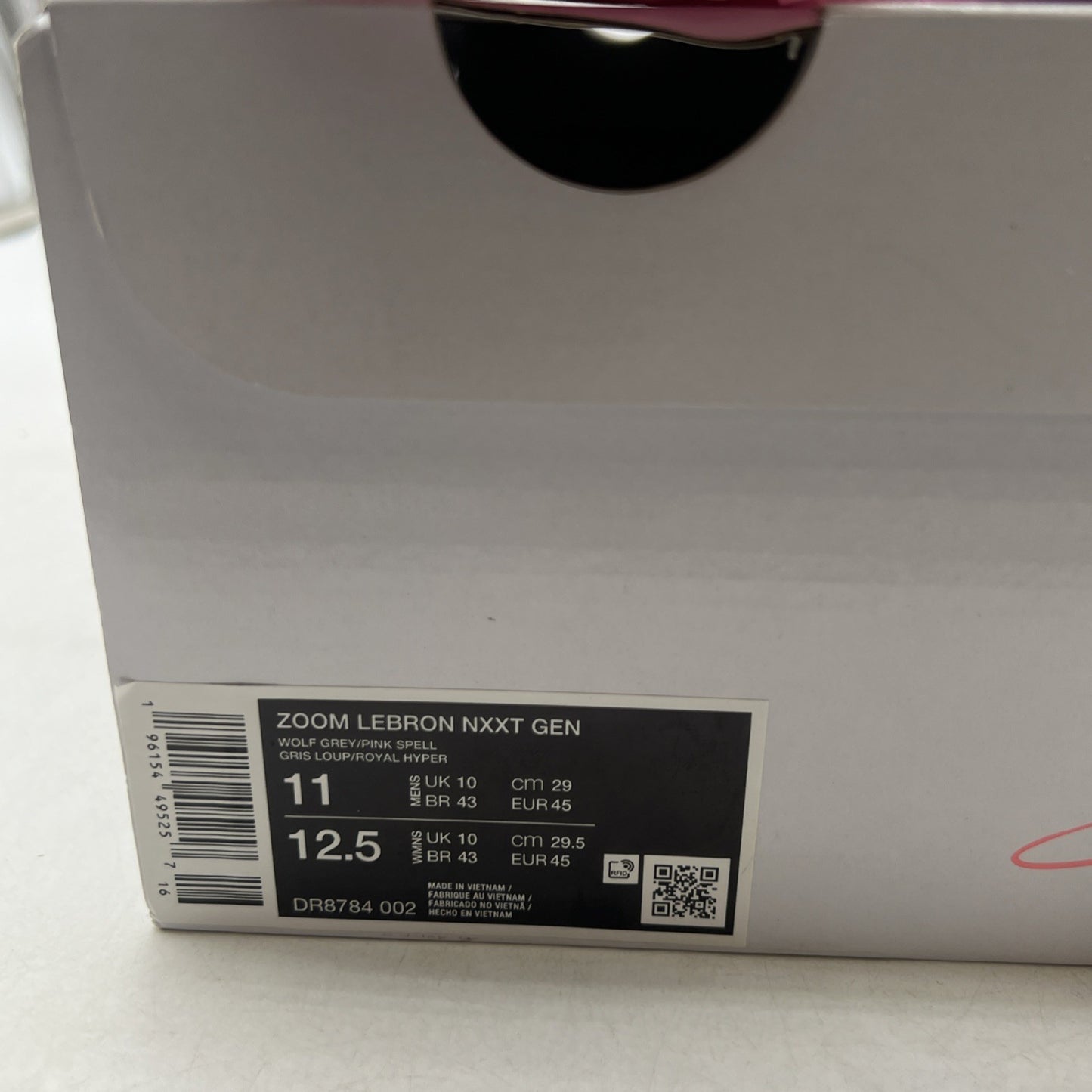 Size 11 - Nike Zoom LeBron NXXT Gen 1984 (DR8784-002)