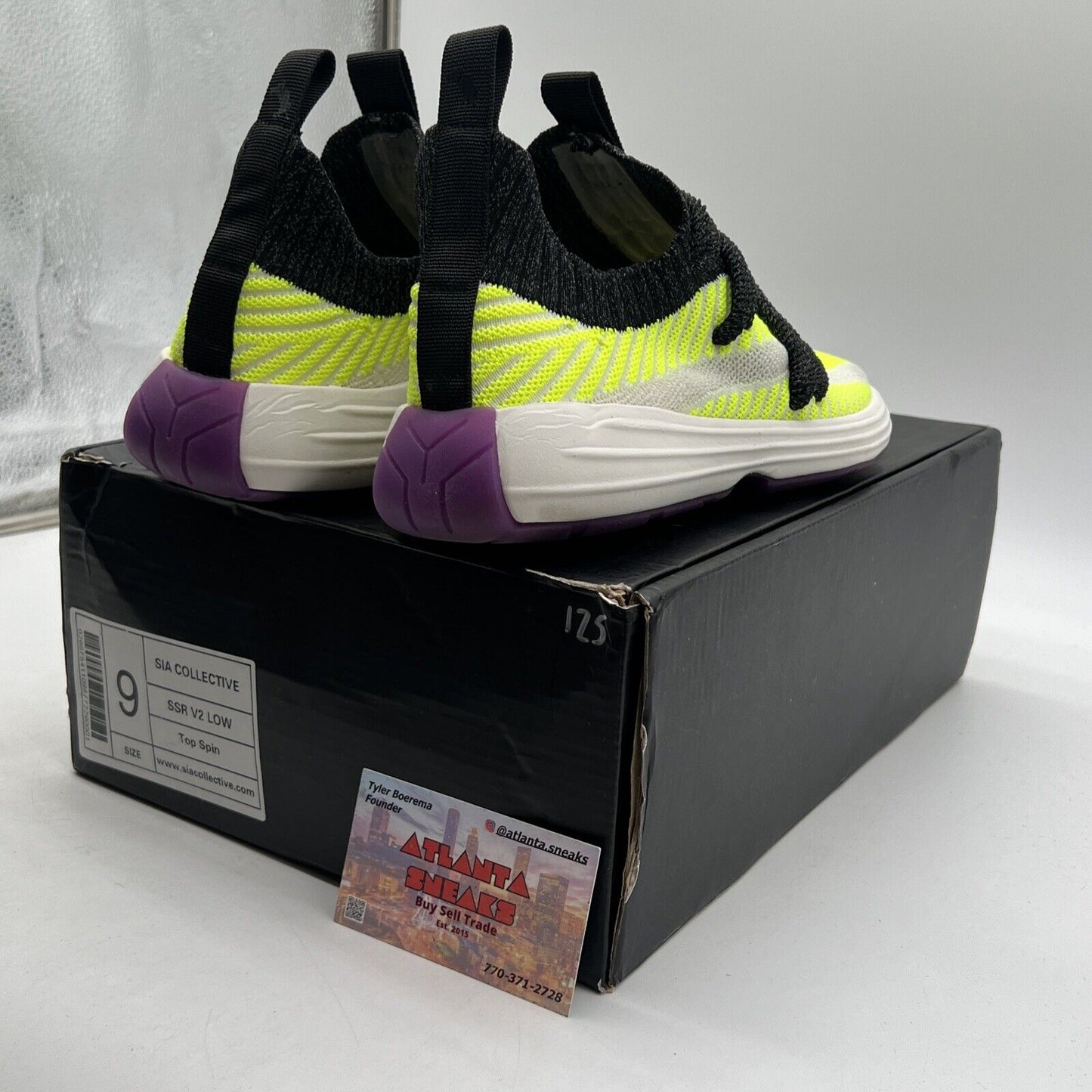 Size 9 - Sia Collective SSR V2 Low "Top Spin”