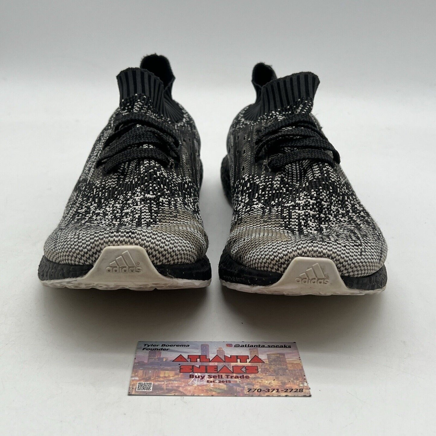 Size 10.5 - Adidas UltraBoost Uncaged (S80698) Black/Grey Sneakers