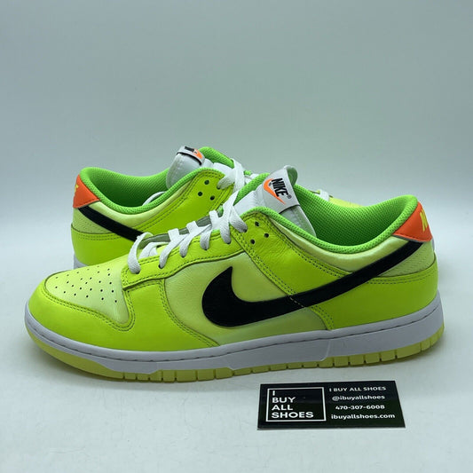 Size 11 - Dunk Low Volt Yellow Green White Orange Leather (FJ4610-702)