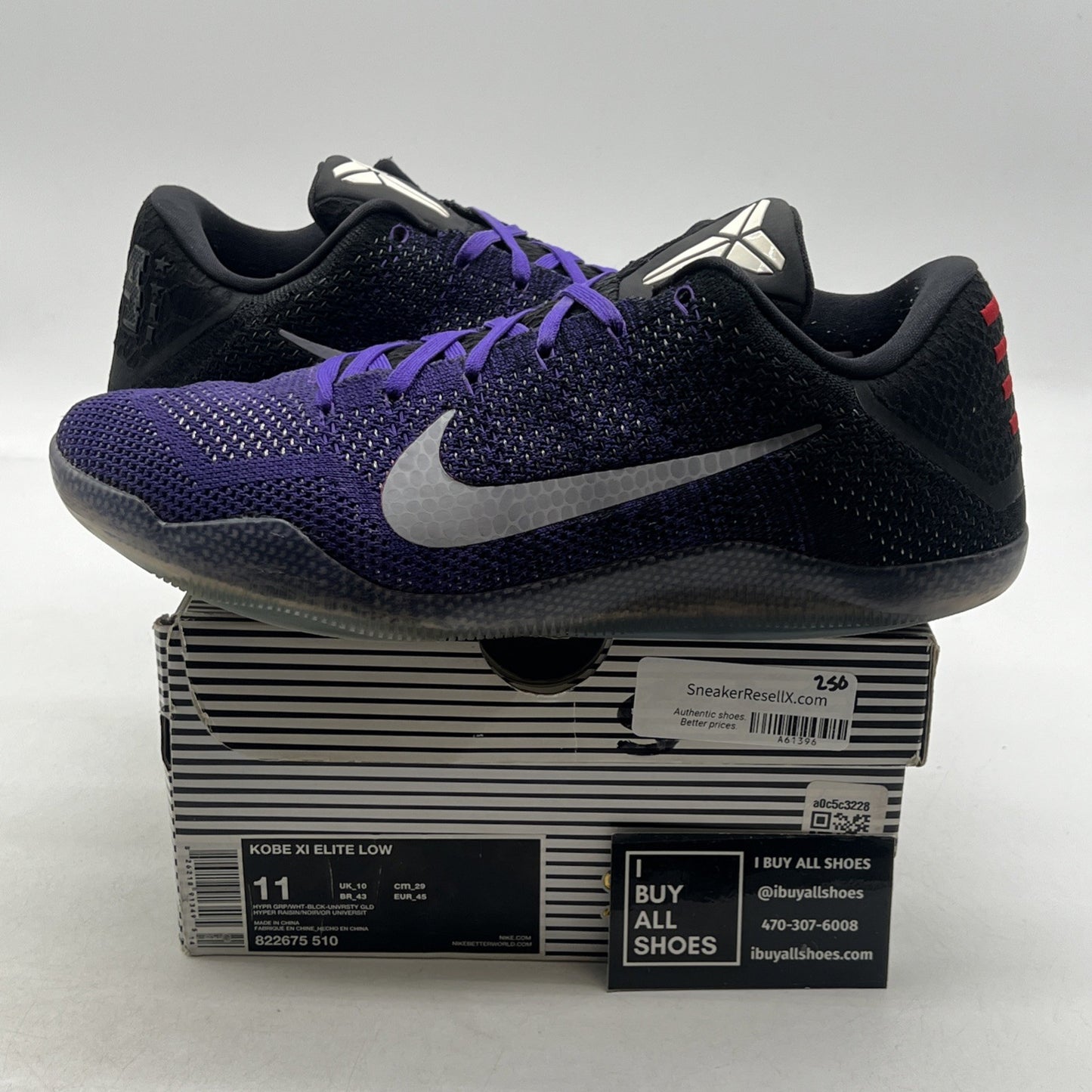 Size 11 - Nike Kobe 11 Elite Low Eulogy (822675-510)