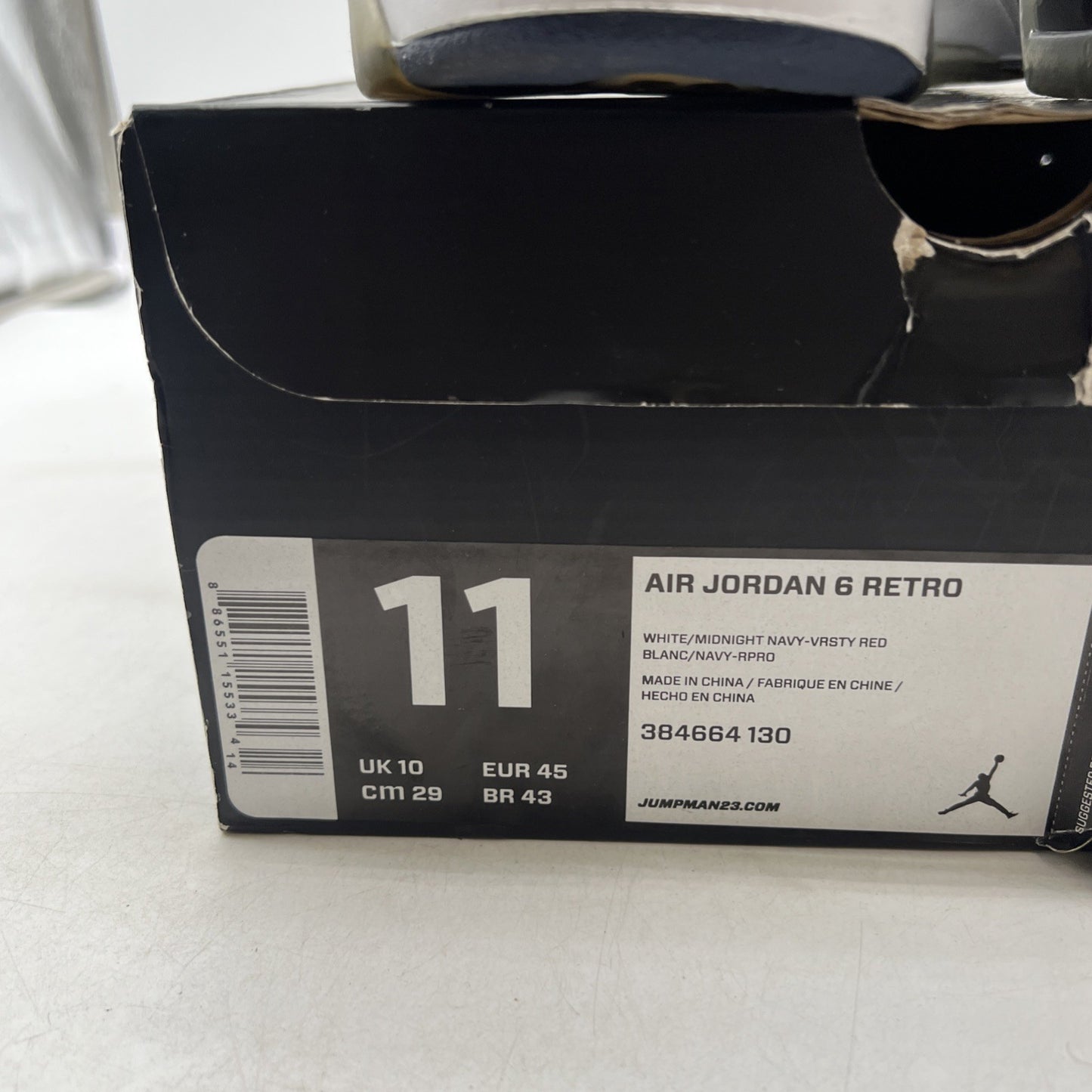 Size 11 - Air Jordan 6 Retro 2012 Olympic (384664-130)