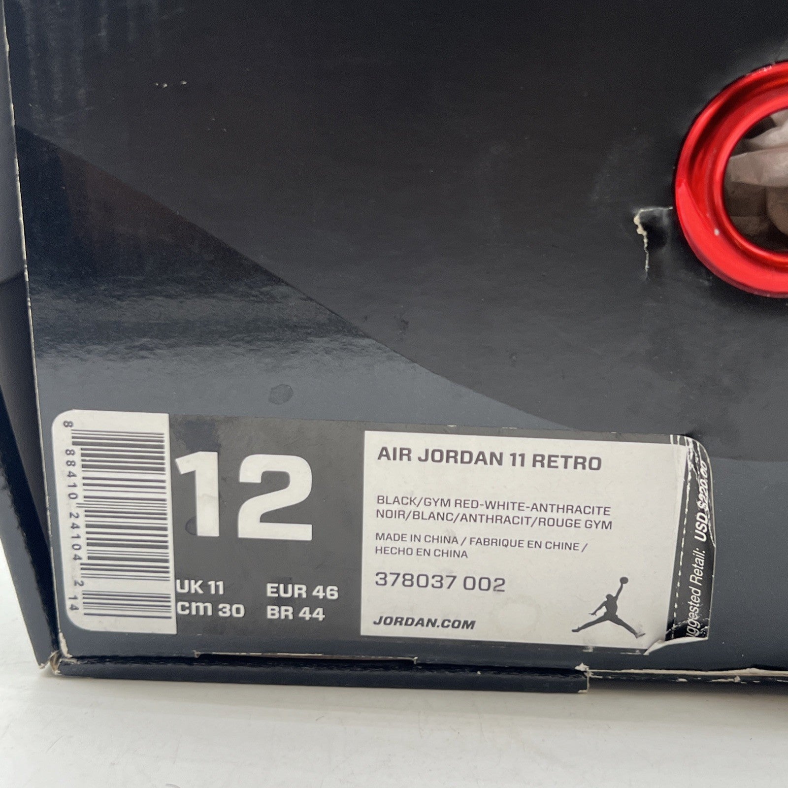 Size 12 - Air Jordan 11 Retro 72-10 2015 (378037-002)