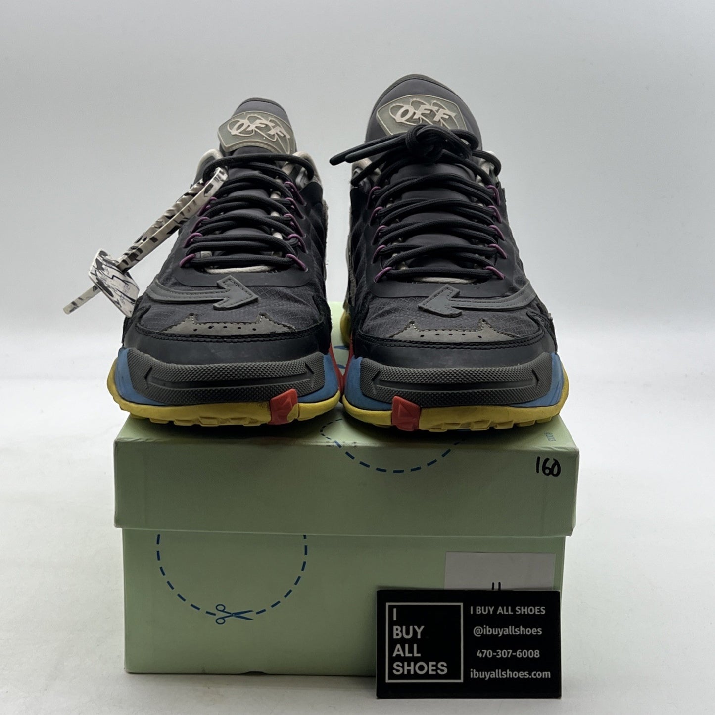 Size 42 - Off-White Odsy-2000 Sneakers Black Multicolor