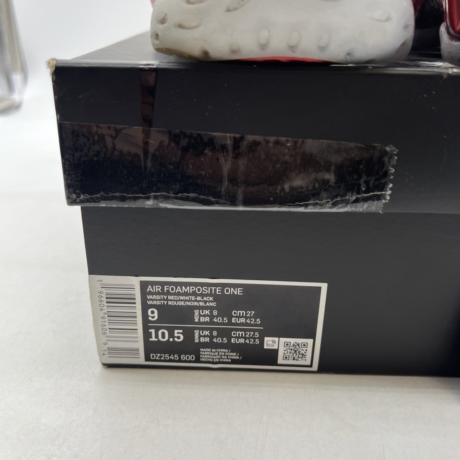 Size 9 - Nike Air Foamposite One 2023 Metallic Red (DZ2545-600)