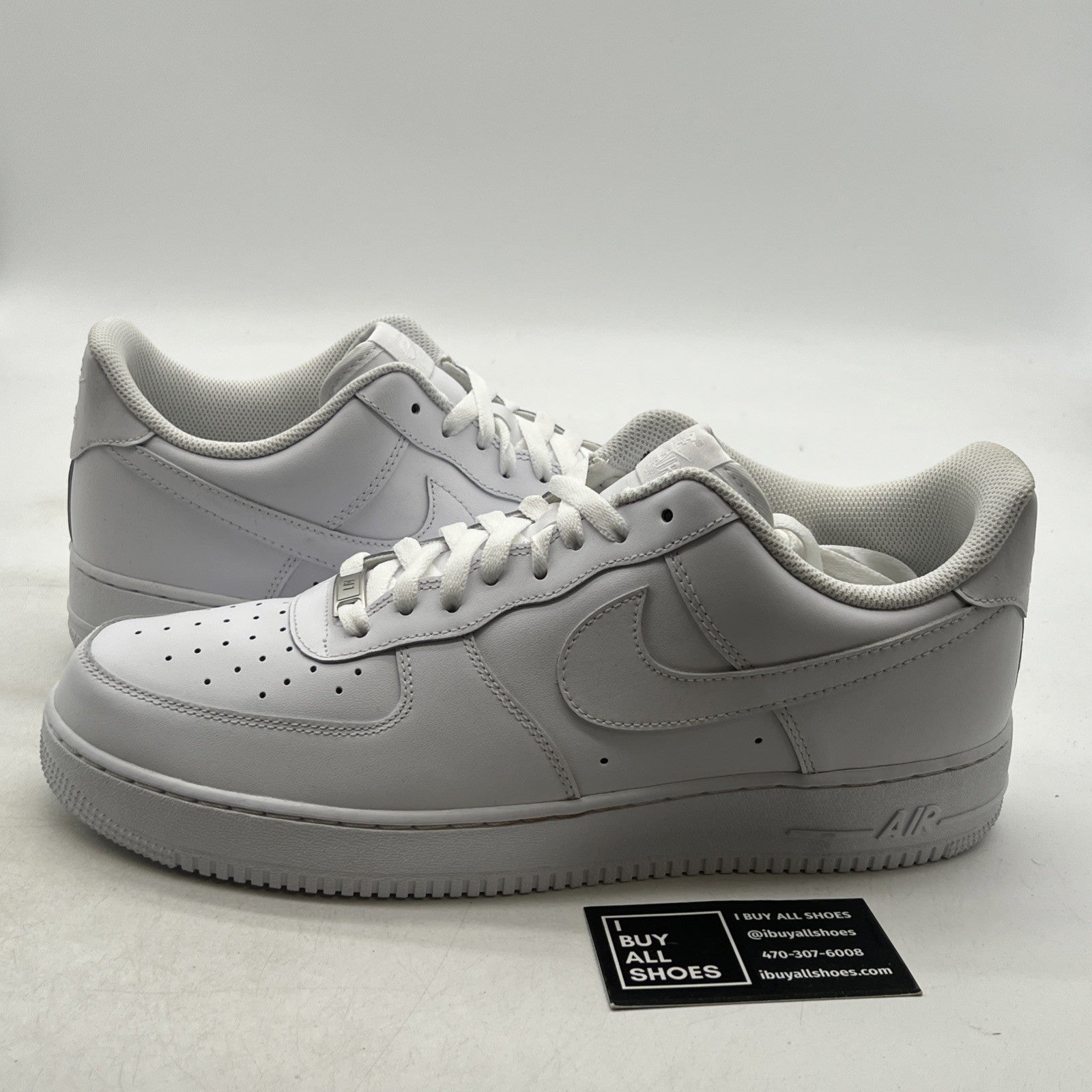 Size 13 - Nike Air Force 1 Low '07 White (315122-111)