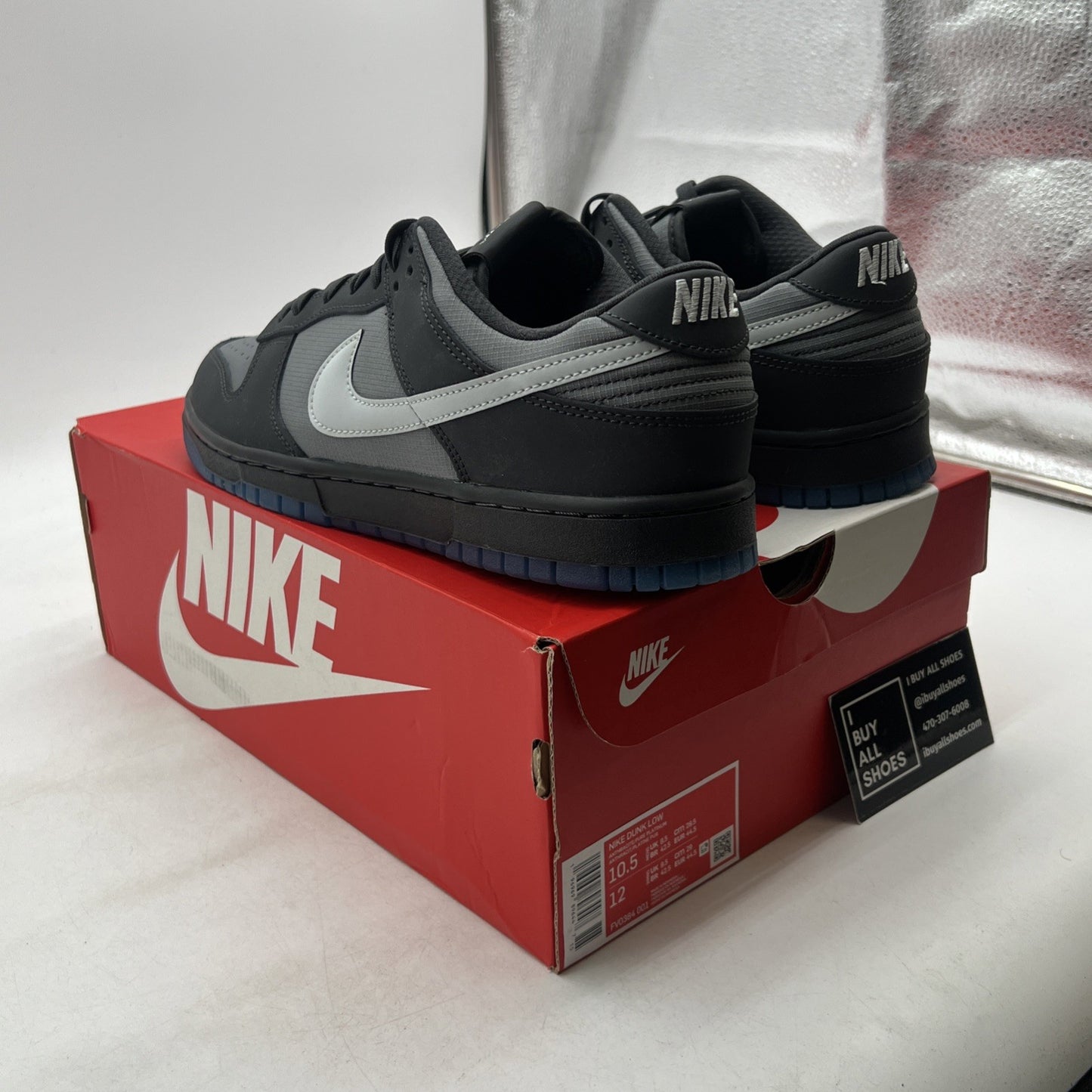 Size 10.5 - Nike Dunk Low Anthracite (FV0384-001)