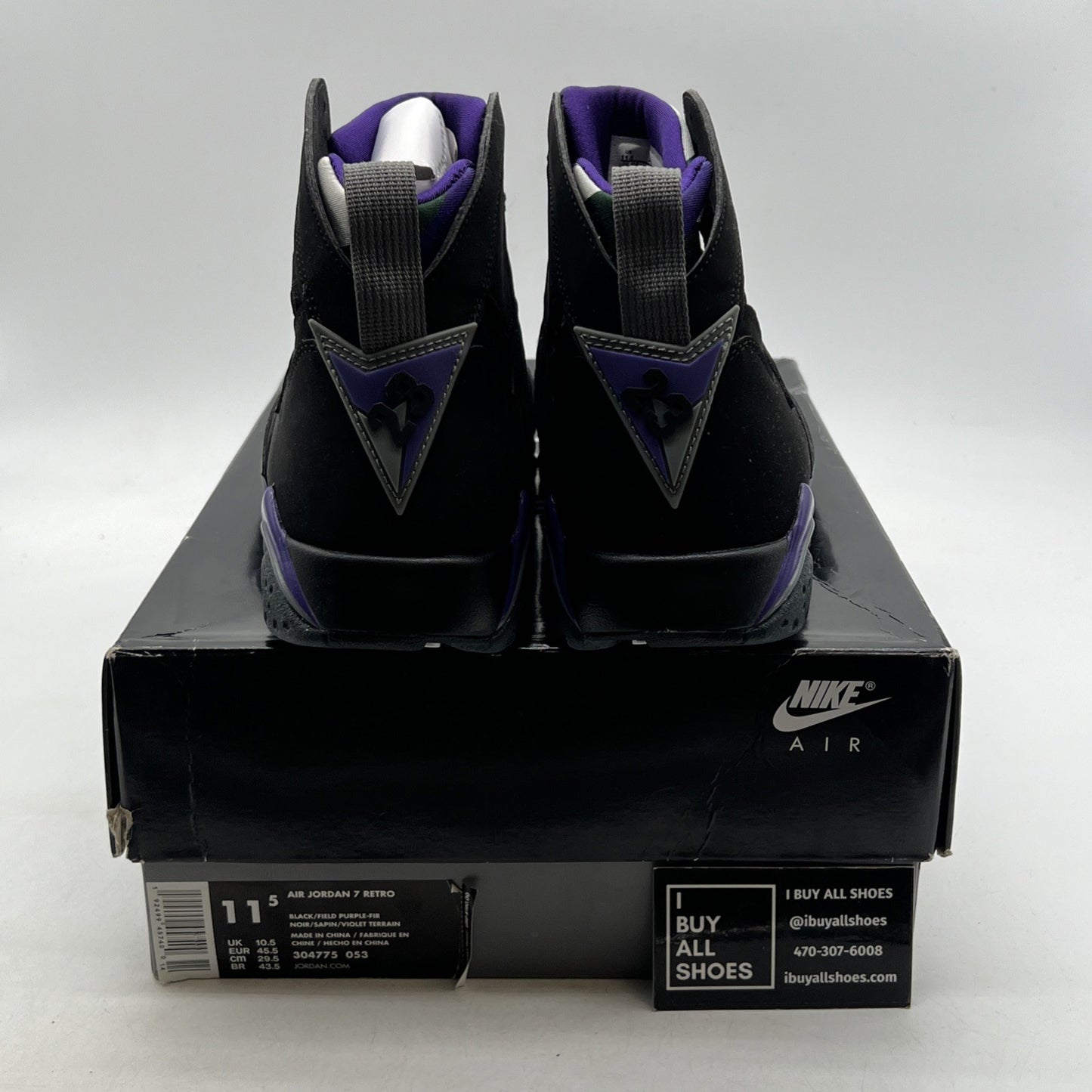 Size 11.5 - Air Jordan 7 Retro PE Ray Allen (304775-053)