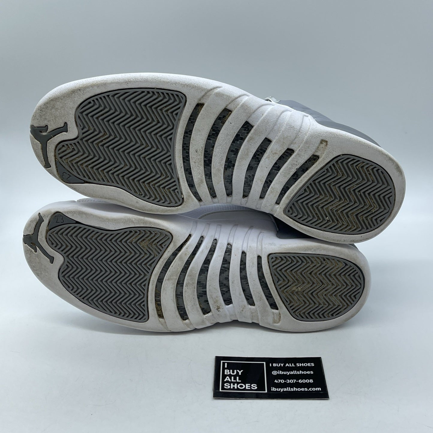 Size 11 - Jordan 12 Stealth 2022 Grey White Silver Leather (CT8013-015