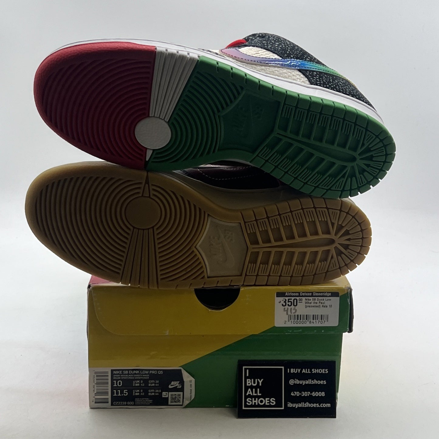 Size 10 - Nike SB Dunk Low What The Paul (CZ2239-600)