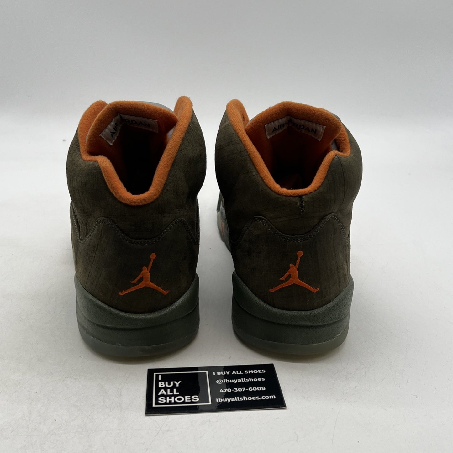 Size 14 - Air Jordan 5 Retro LS Olive (314259-381)