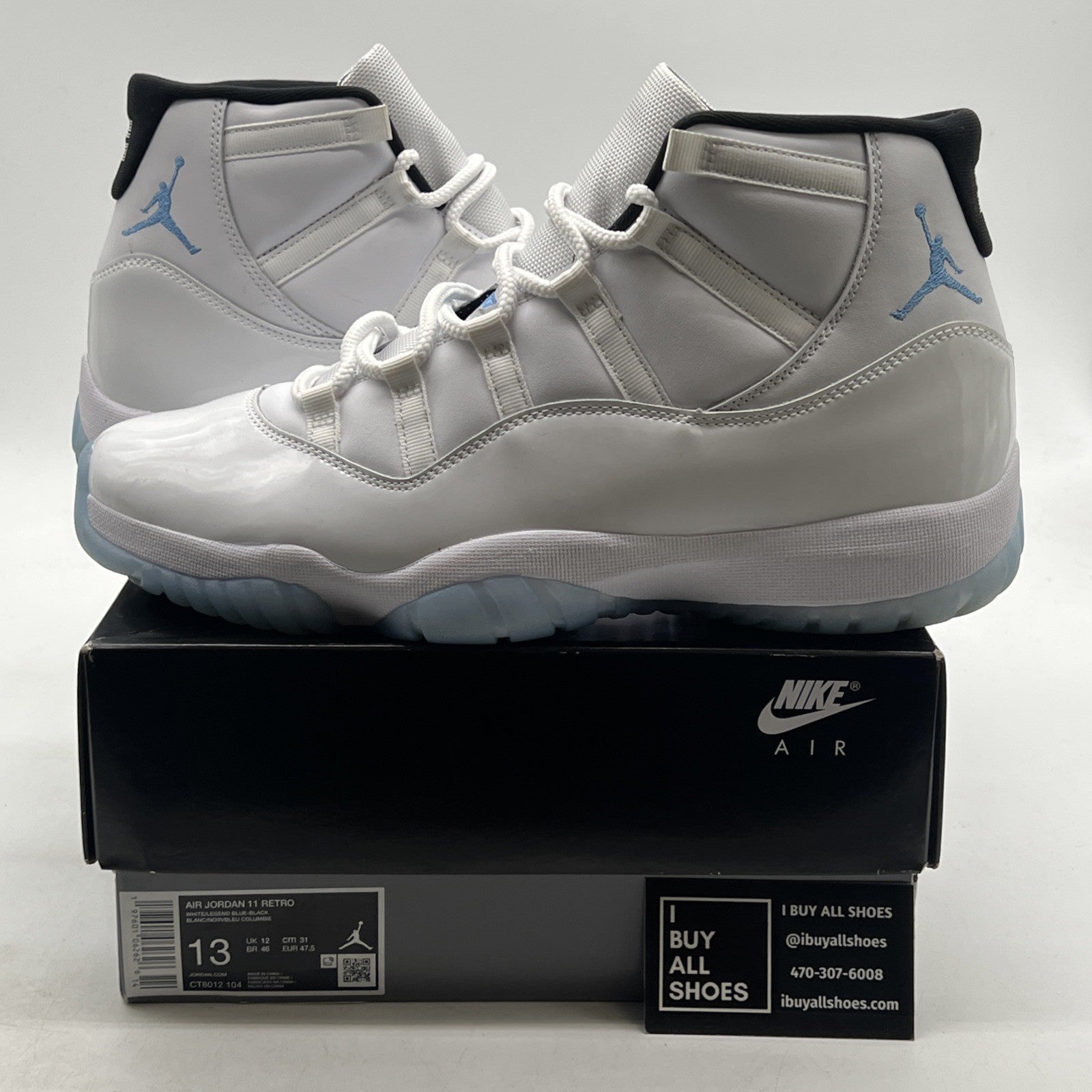 Size 13 - Air Jordan 11 Retro High Legend Blue (CT8012-104)