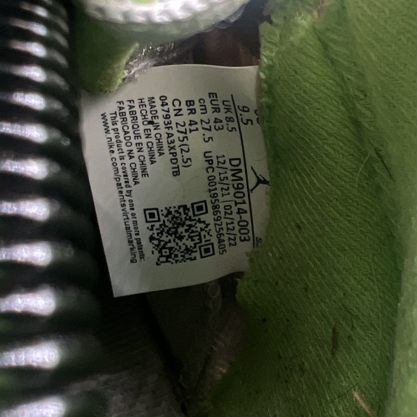 Size 9.5 - Air Jordan 5 Retro Green Bean (DM9014-003)