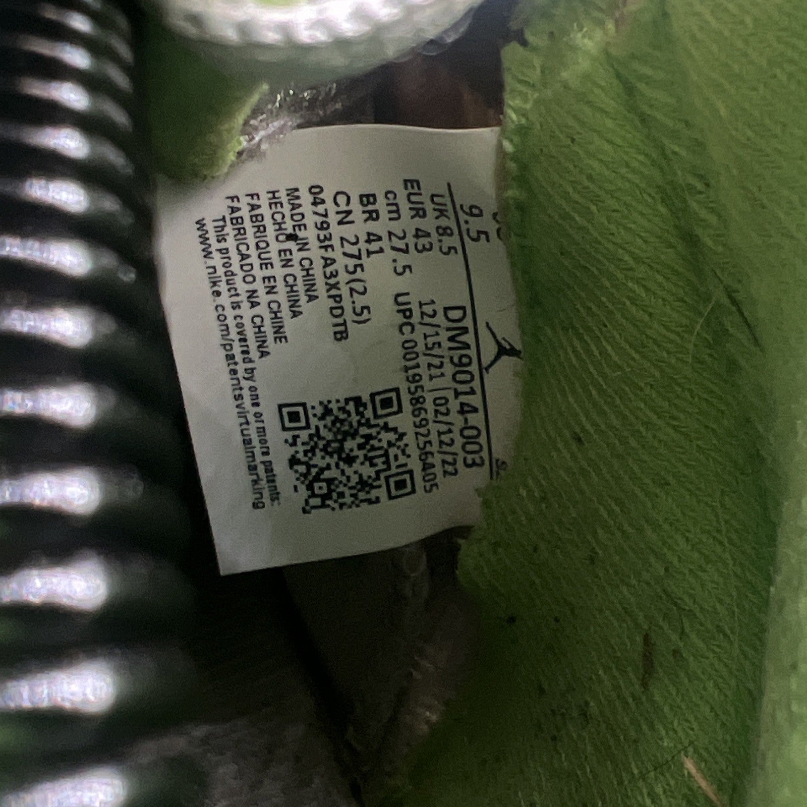 Size 9.5 - Air Jordan 5 Retro Green Bean (DM9014-003)