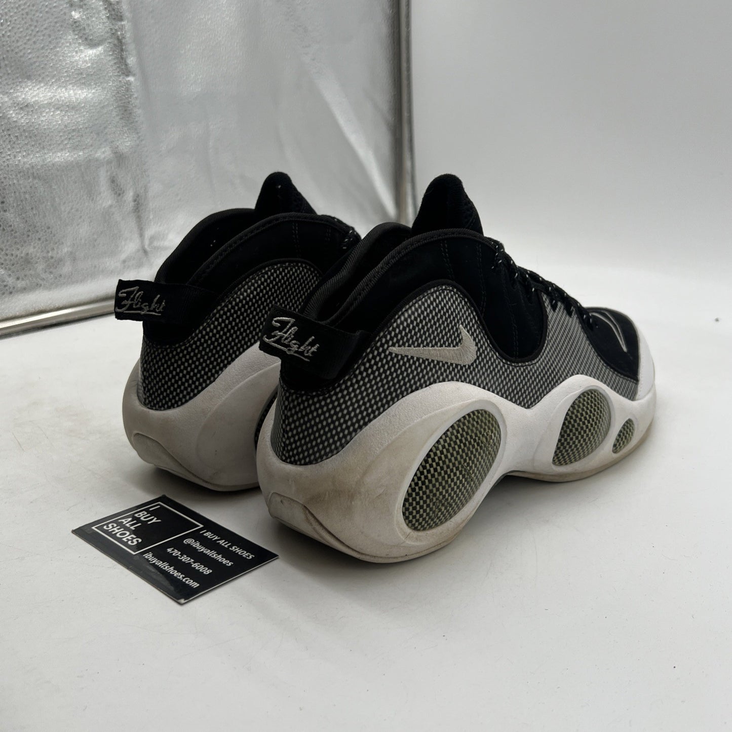 Size 10.5 - Nike Air Zoom Flight 95 Premium 2008 Black White (317810-011)