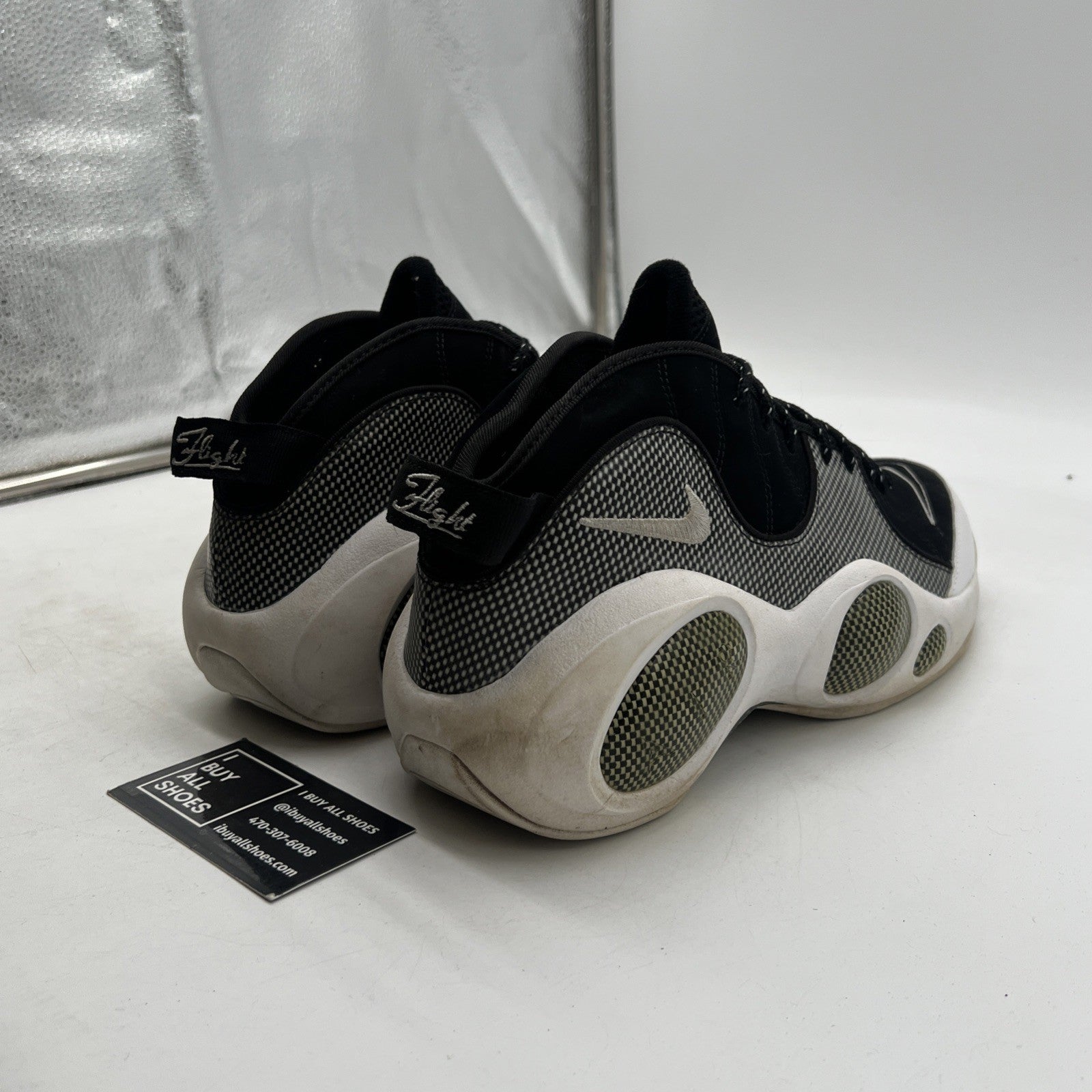 Size 10.5 - Nike Air Zoom Flight 95 Premium 2008 Black White (317810-011)