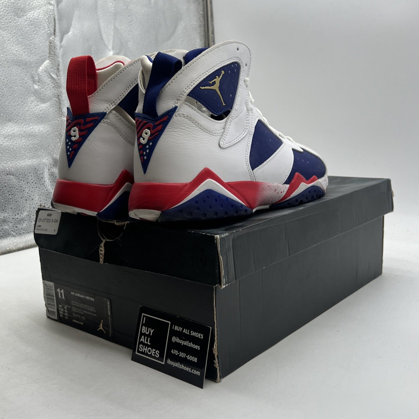 Size 11 - Air Jordan 7 Retro Tinker Alternate (304775-123)