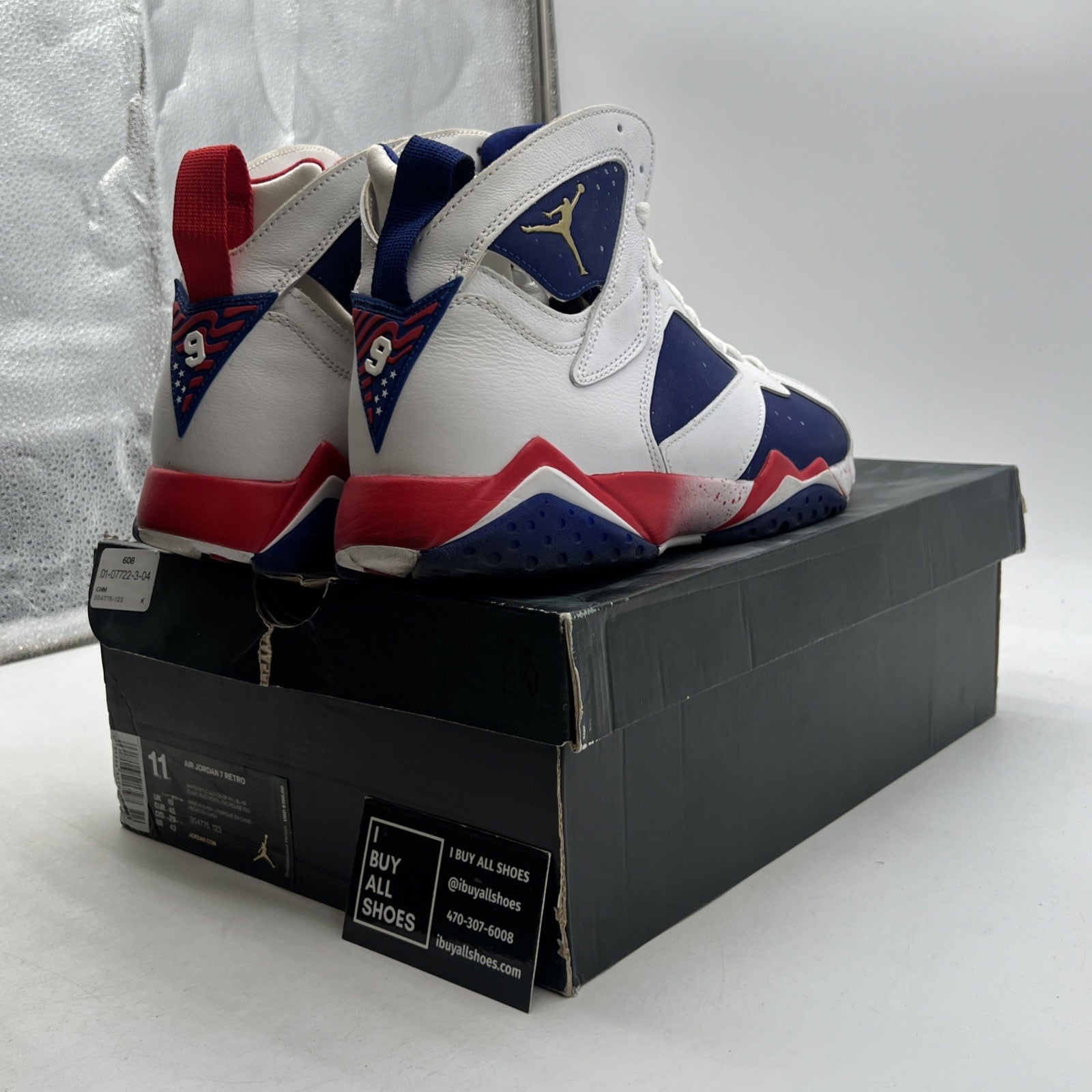 Size 11 - Air Jordan 7 Retro Tinker Alternate (304775-123)