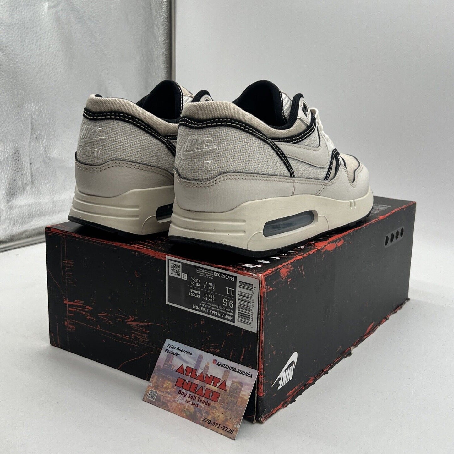 Size 9.5 - Nike Air Max 1 '86 OG Big Bubble - World Make Korea (FN7652-030)