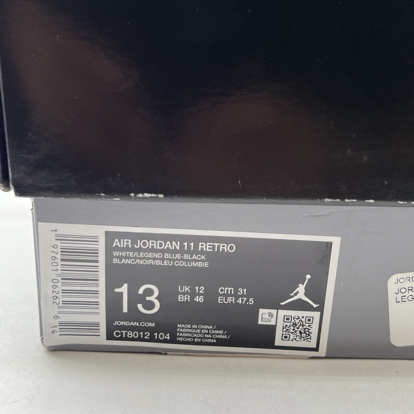 Size 13 - Air Jordan 11 Retro 2024 Legend Blue / Columbia (CT8012-104)