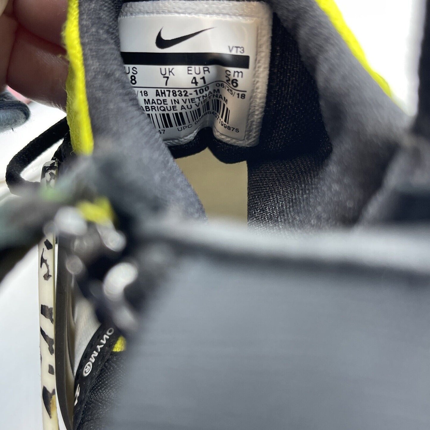 Size 8 - Nike Acronym x Air Presto Mid Dynamic Yellow Leather Suede (AH7832-100)