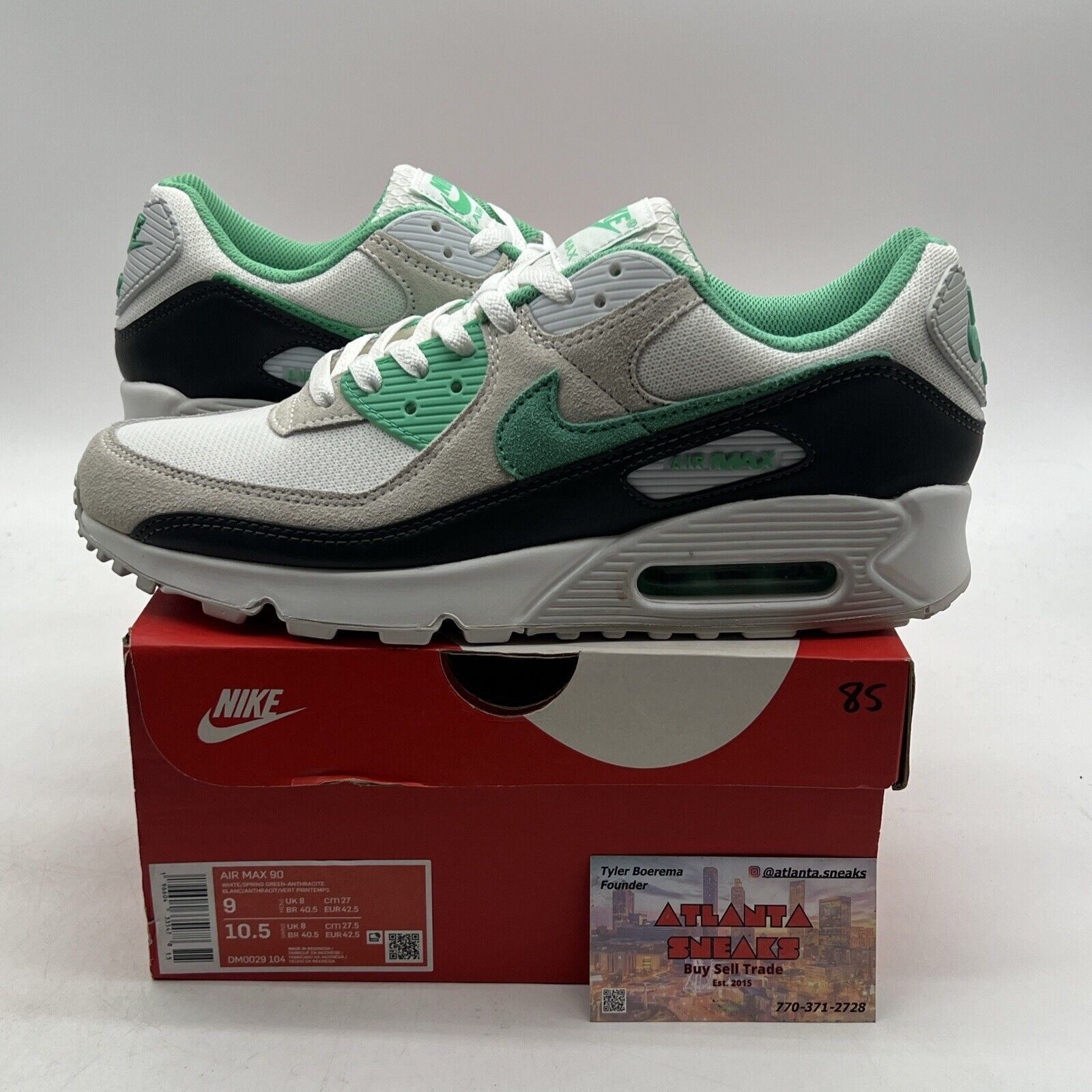 Size 9 - Nike Air Max 90 Spring Green (DM0029-104)