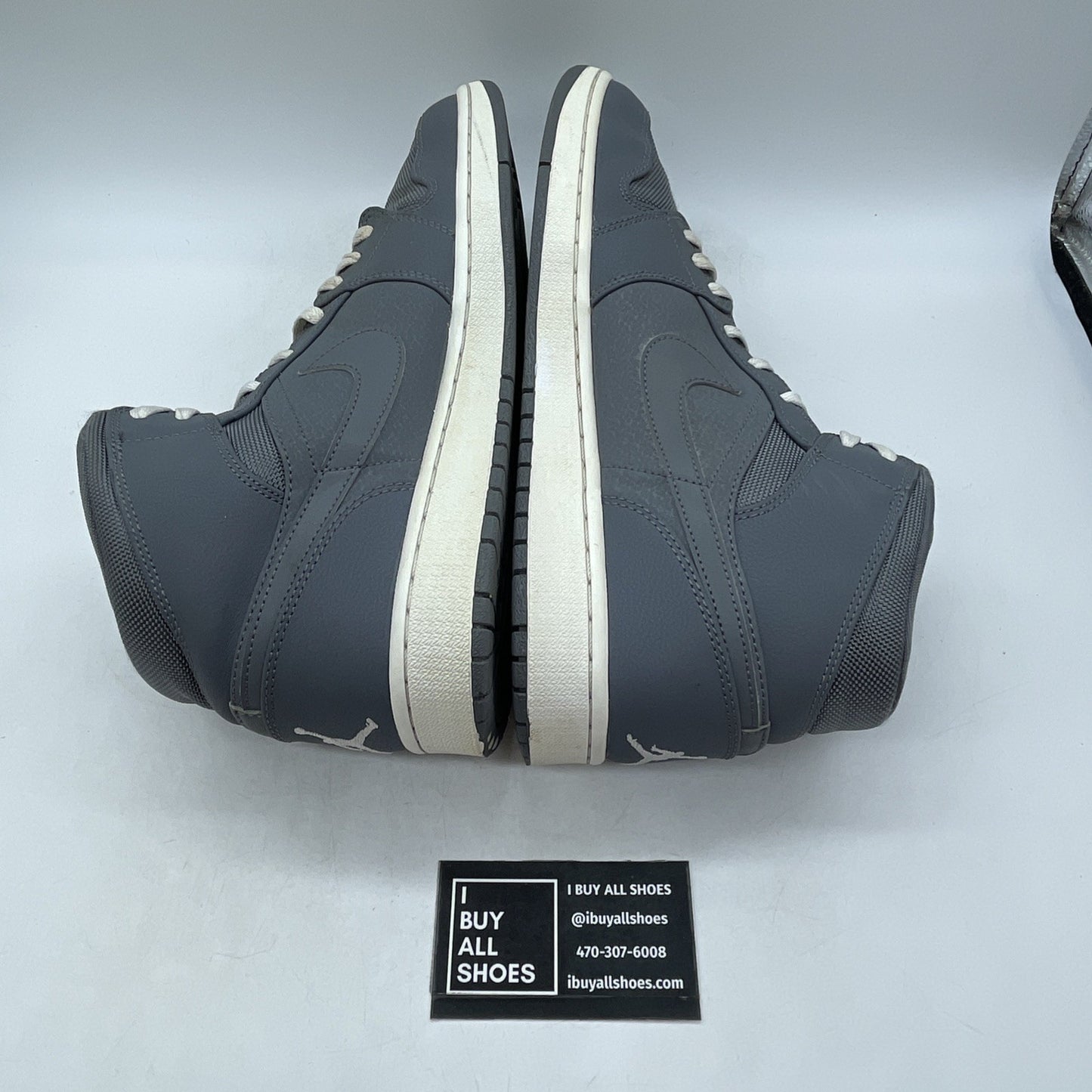 Size 12 - Air Jordan 1 Retro Mid Cool Grey (554724-022)