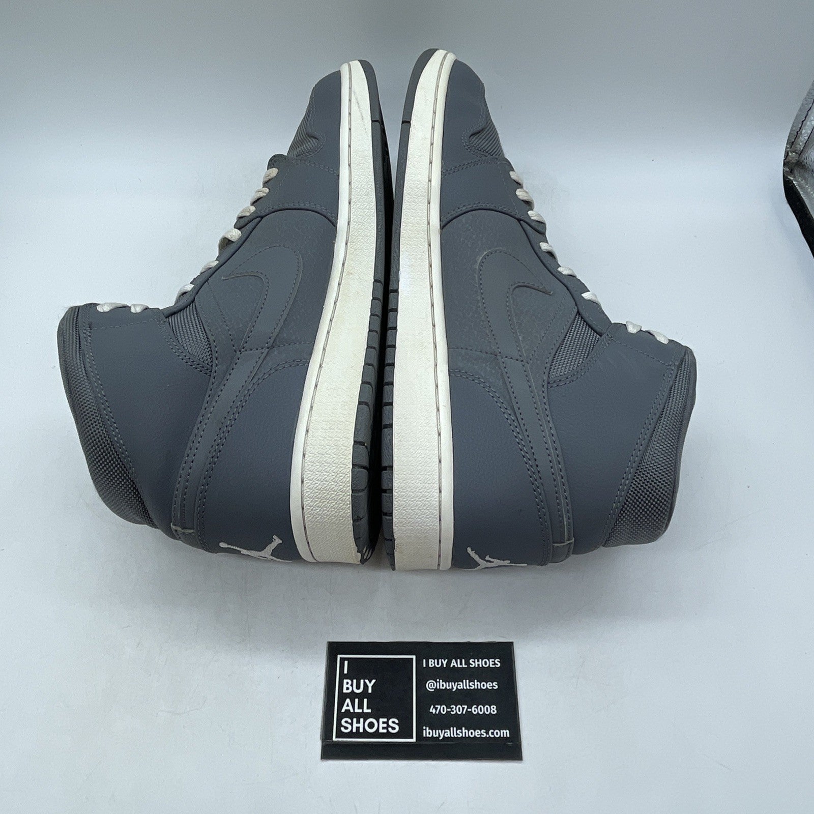 Size 12 - Air Jordan 1 Retro Mid Cool Grey (554724-022)