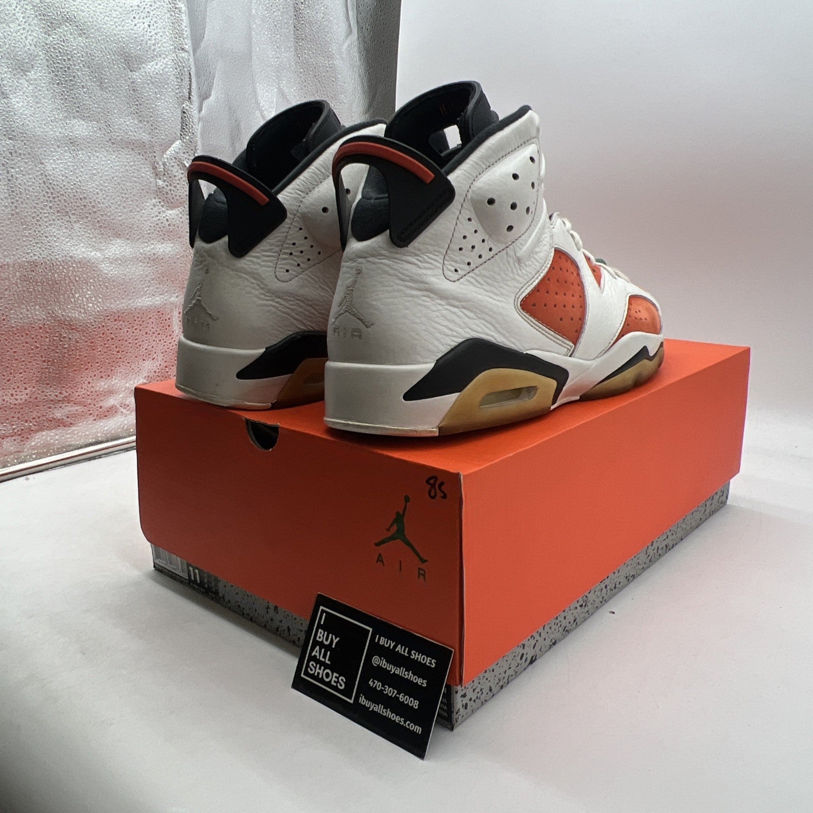 Size 11 - Air Jordan 6 Retro Gatorade (384664-145)