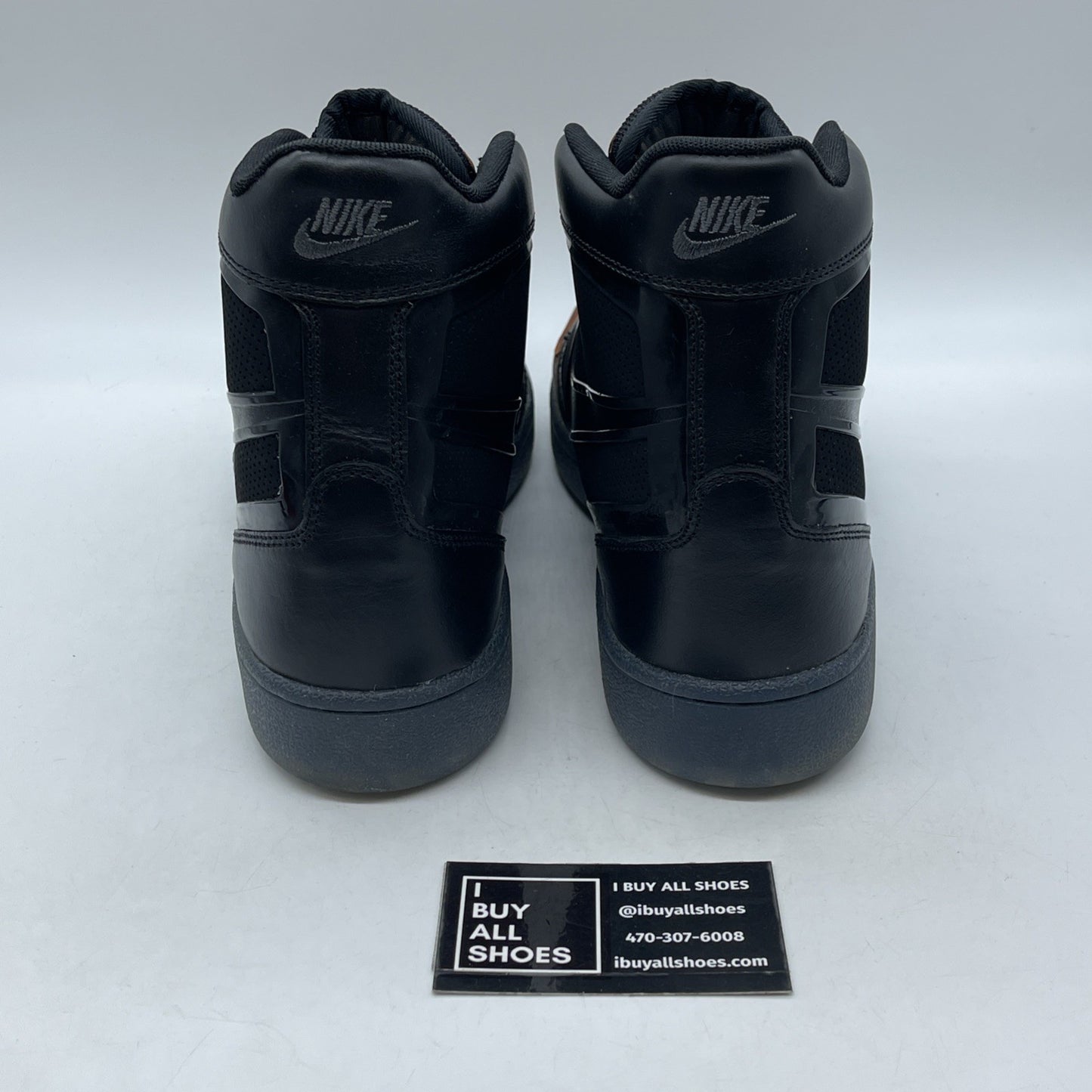 Size 13 - Nike Trainer Clean Sweep Premium Black Russet Black (536852-011)