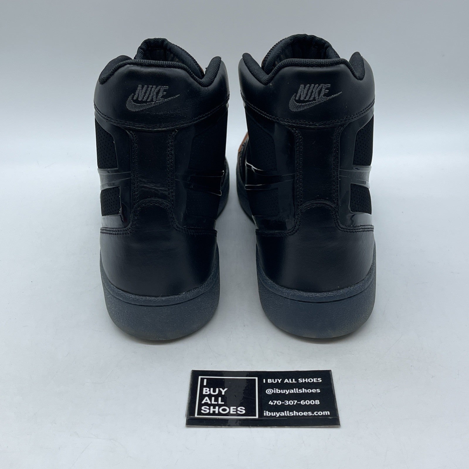 Size 13 - Nike Trainer Clean Sweep Premium Black Russet Black (536852-011)