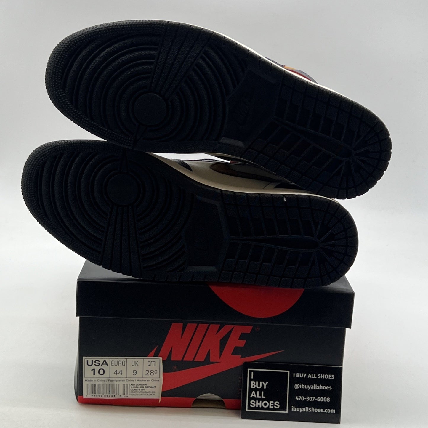 Size 10 - Air Jordan 1 Retro High SB LA To Chicago 2019 (CD6578-507)