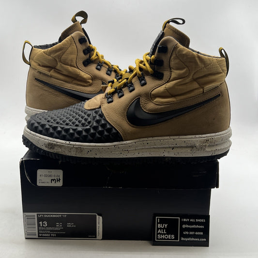 Size 13 - Nike Lunar Force 1 Duckboot Metallic Gold (916682-701)