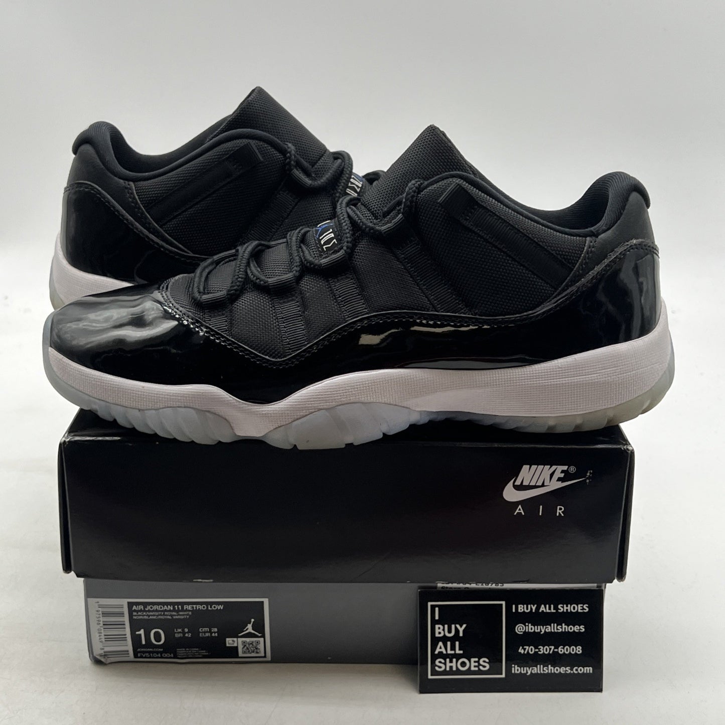 Size 10 - Air Jordan 11 Retro Low Space Jam (FV5104-004)