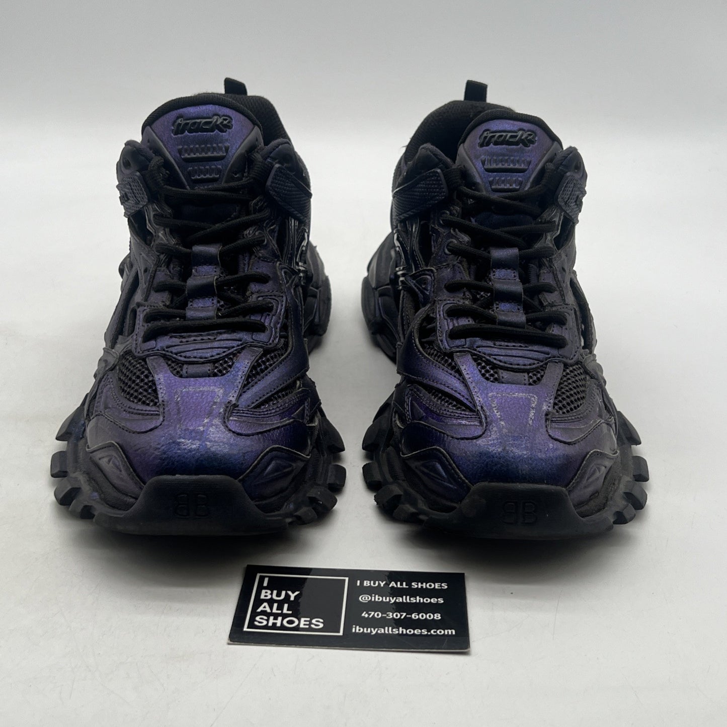 Size 10 - Balenciaga Track 2 Pearlescent Purple