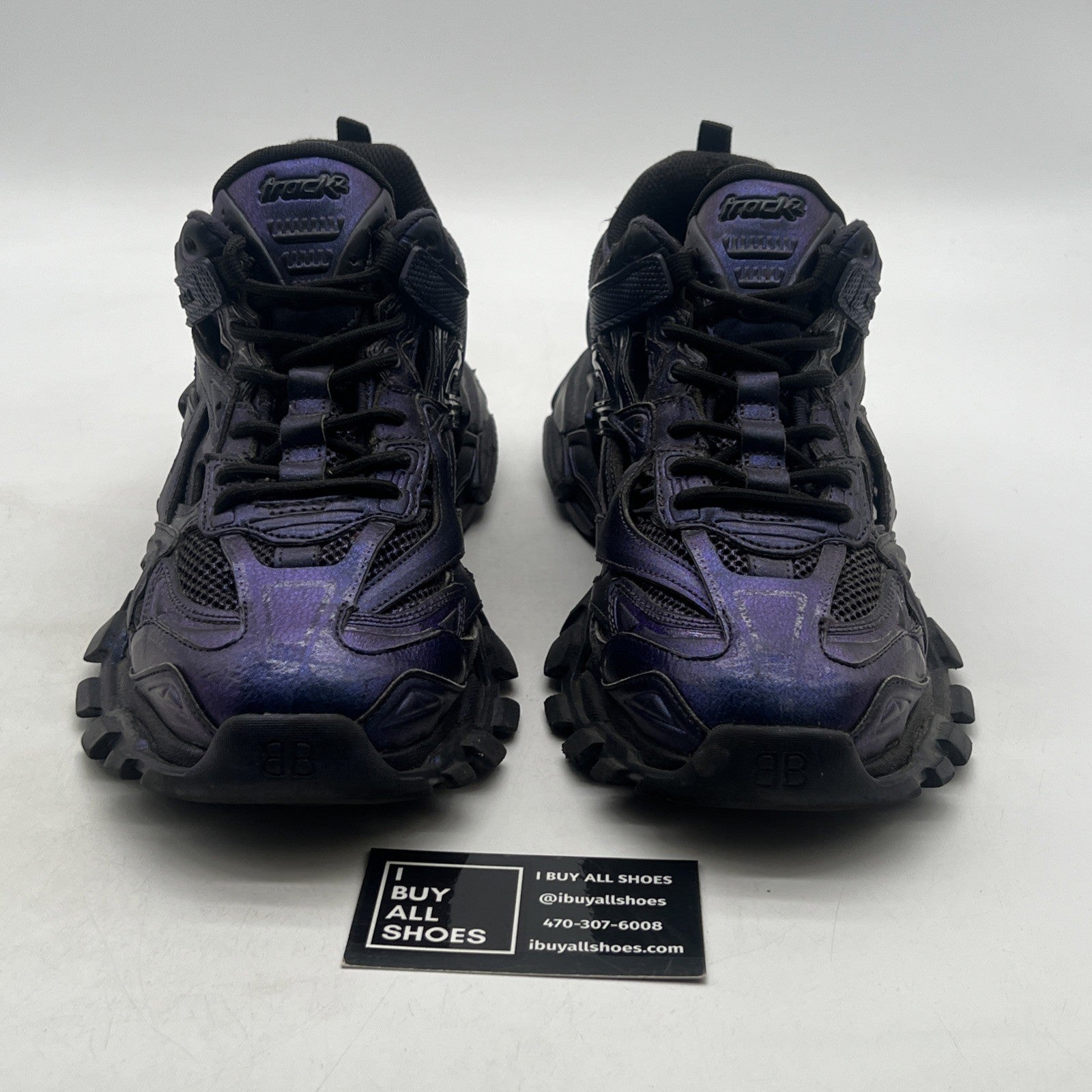 Size 10 - Balenciaga Track 2 Pearlescent Purple