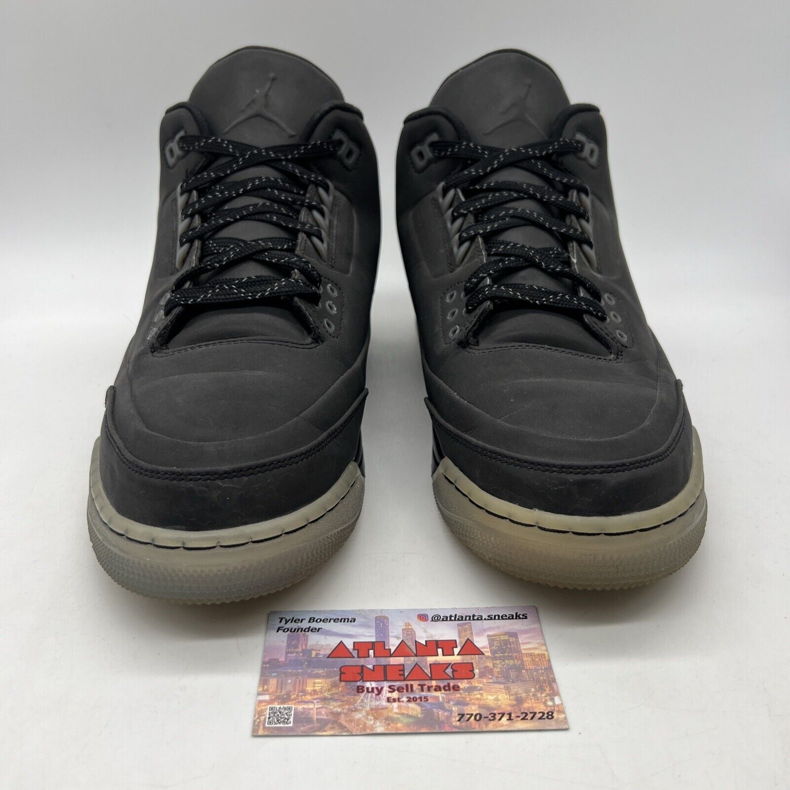 Size 11 - Air Jordan 3 5Lab3 Reflective Black (631603-010)