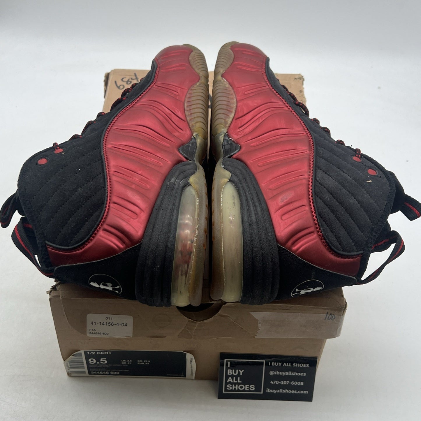 Size 9.5 - Nike 1/2 Cent Cranberry (344646-600)