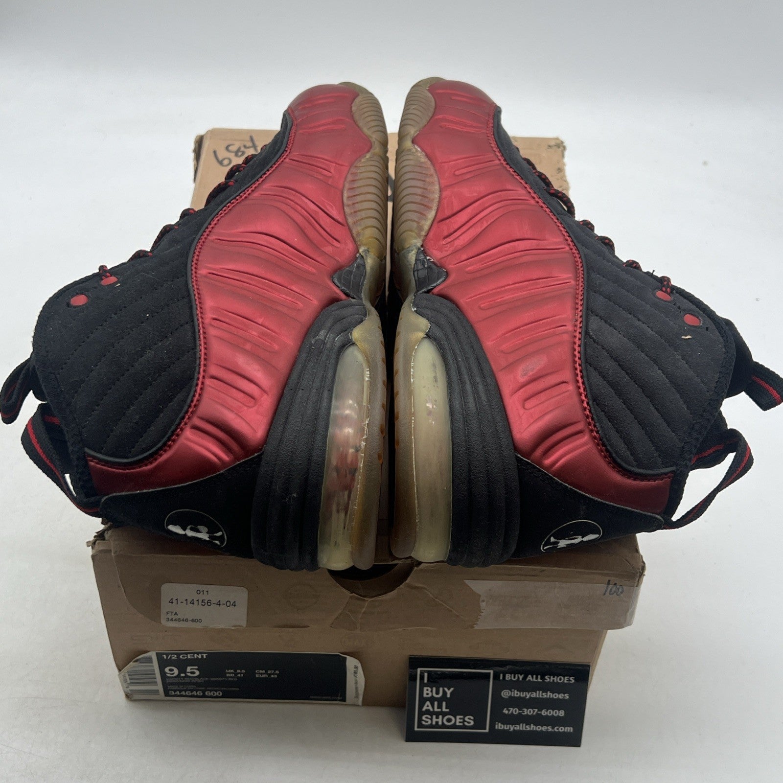 Size 9.5 - Nike 1/2 Cent Cranberry (344646-600)