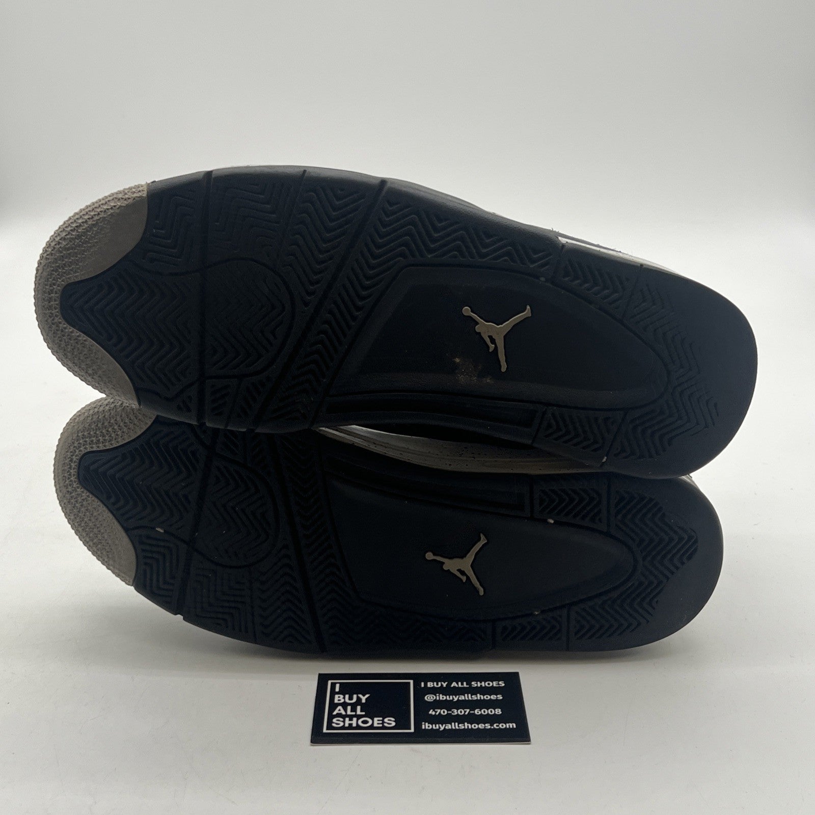 Size 10.5 - Air Jordan 4 Retro LS oreo 2015 (314254-003)