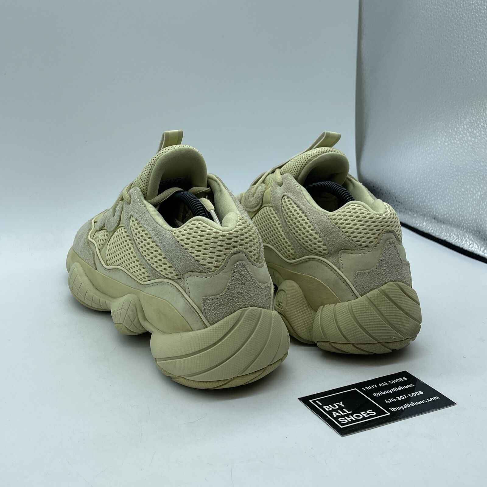 Size 10 - adidas Yeezy 500 Super Moon Yellow Suede Leather (DB2966)