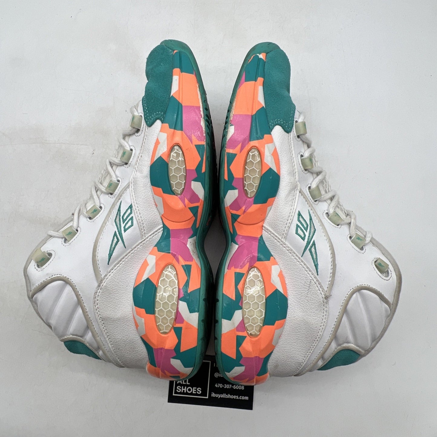 Size 11 - Reebok Question Mid White Noise (M44034)