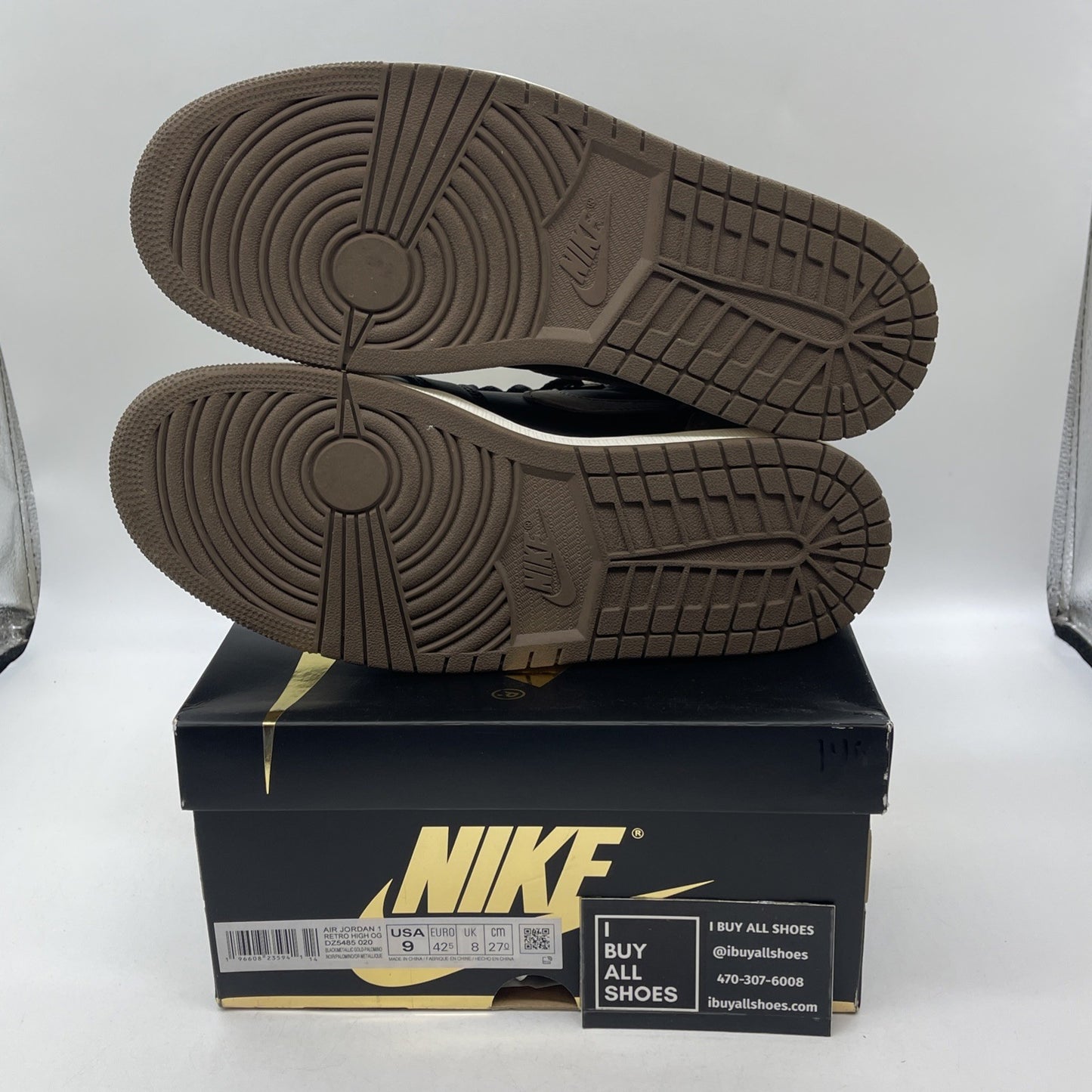 Size 9 - Air Jordan 1 Retro OG High Palomino (DZ5485-020)