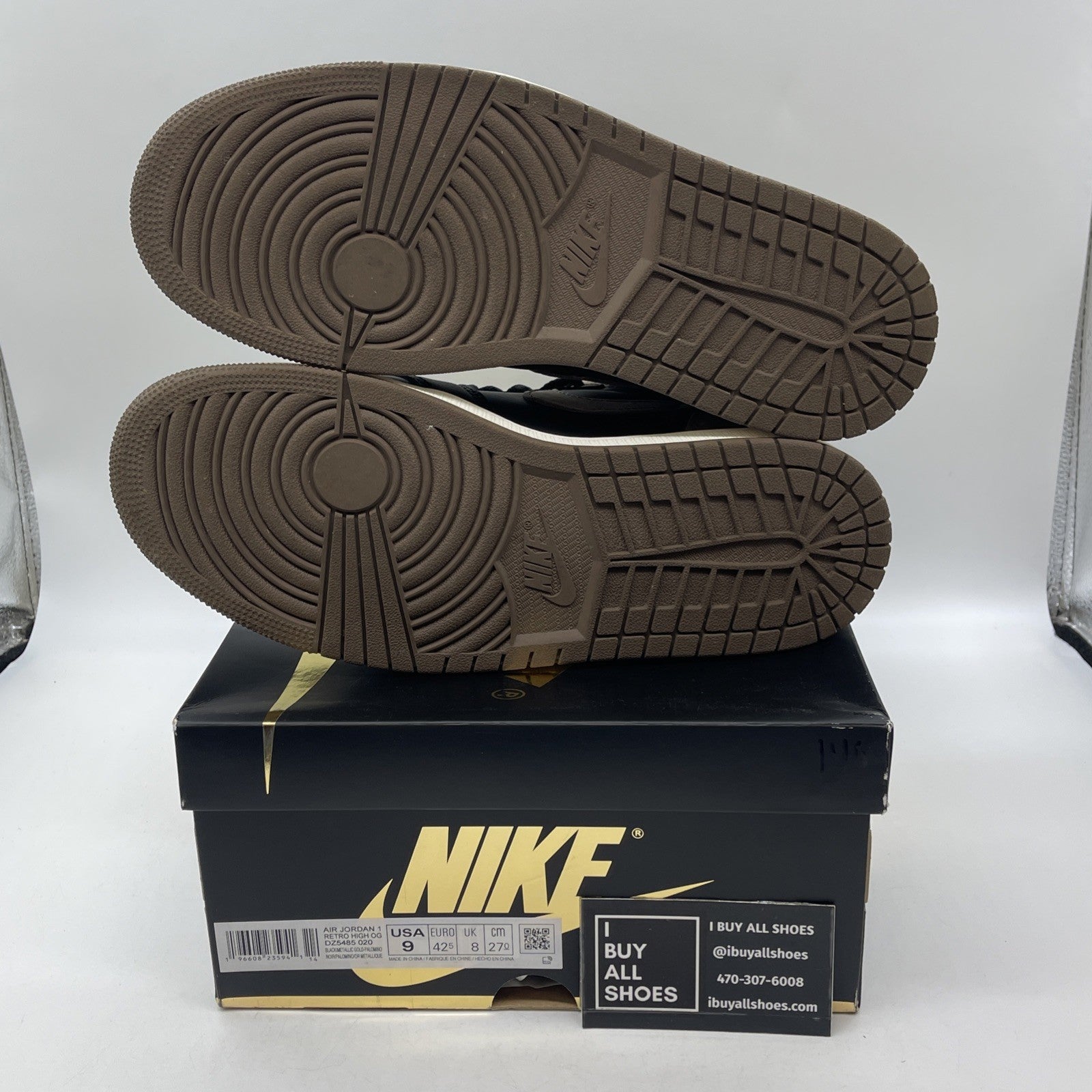 Size 9 - Air Jordan 1 Retro OG High Palomino (DZ5485-020)