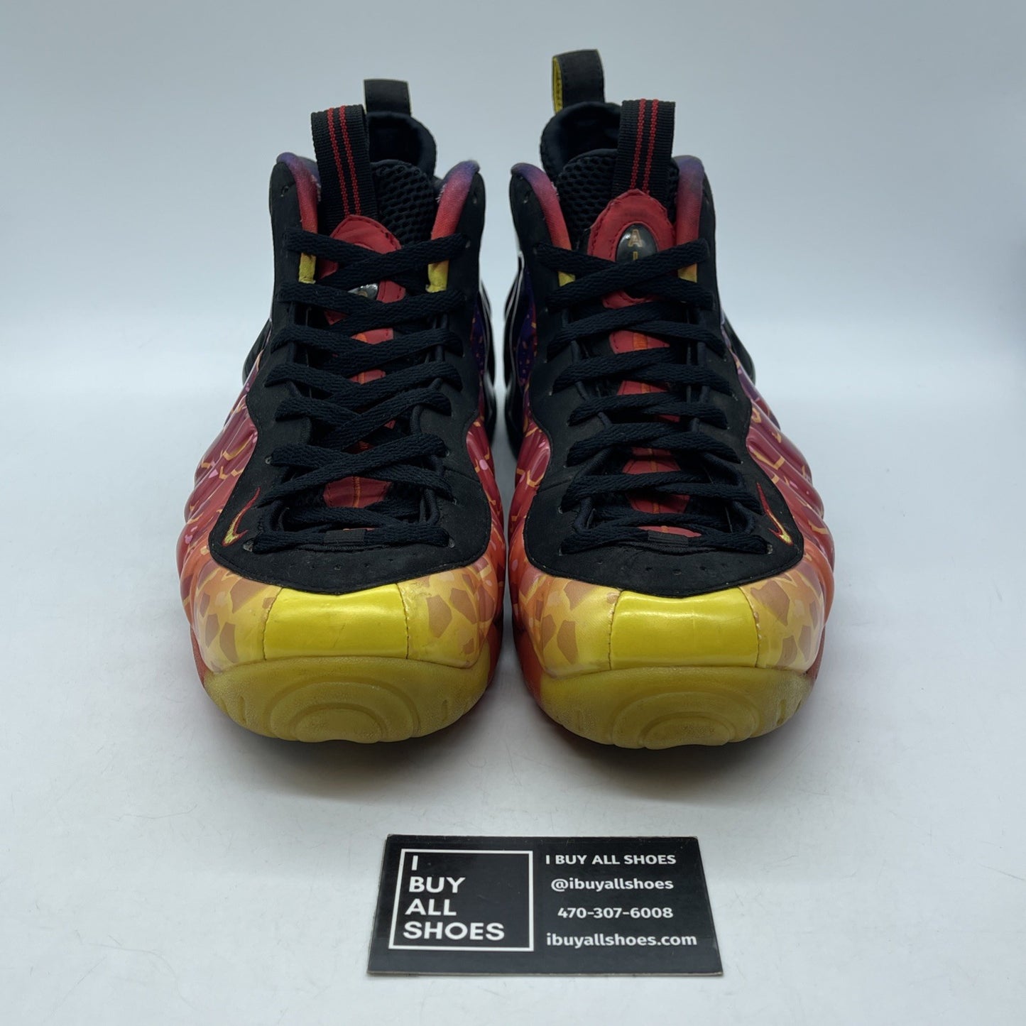 Size 11.5 - Nike Air Foamposite Asteroid Purple Black Suede (616750-600)